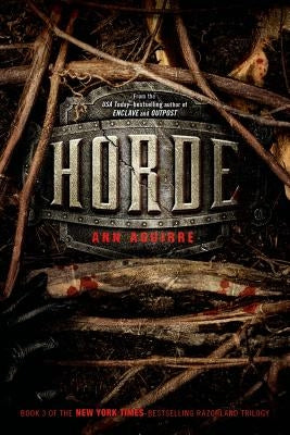 Square Fish paperback of Horde novel featuring a dark fantasy book cover with ominous artwork and bold title text.