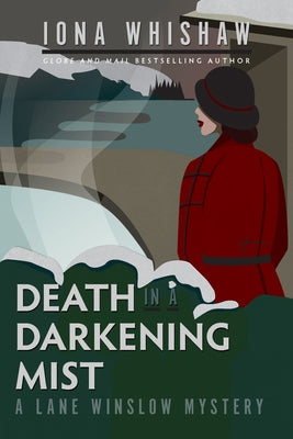 Paperback of "Death in a Darkening Mist" by Touchwood Editions, showing the book cover with dark, atmospheric artwork.