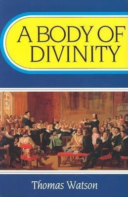 Paperback copy of "Body of Divinity" by Banner of Truth, featuring a classic book cover with traditional design.