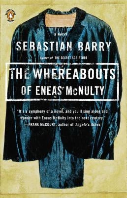 Cover of "The Whereabouts of Eneas McNulty" book by Penguin Books featuring illustrated artwork and title text.