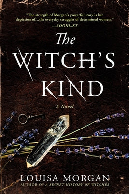 Paperback copy of The Witch's Kind by Redhook featuring dark, mystical cover art with an eerie, enchanting design.