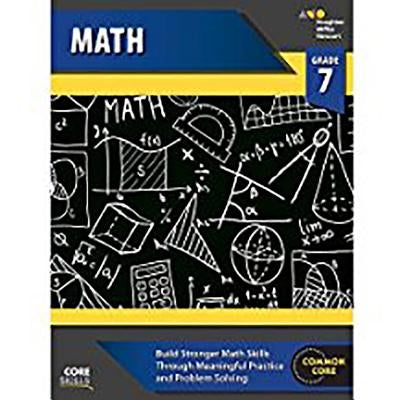 Core Skills Mathematics Workbook Grade 7 Paperback Steck Vaughn School Supply