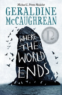 Paperback of "Where the World Ends" by Flatiron Books, showing the book cover with title and artwork.