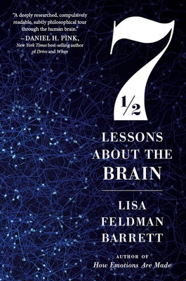 Paperback of Seven and a Half Lessons about the Brain by Mariner Books, showing the book cover with title and author details.