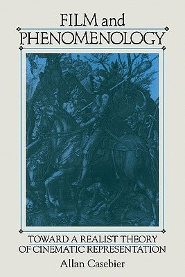 Paperback book titled "Film and Phenomenology: Towards a Realist Theory of Cinematic Representation" by Cambridge University Press.
