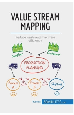 Value Stream Mapping: Reduce waste and maximise efficiency Paperback 50minutes.com