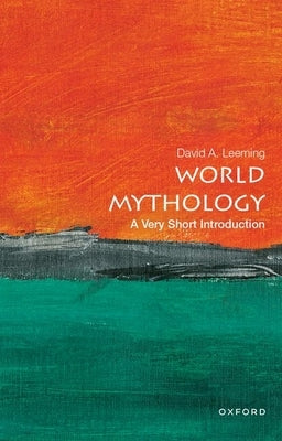 Paperback of World Mythology: A Very Short Introduction by Oxford University Press, USA, showing the book cover with mythological artwork.