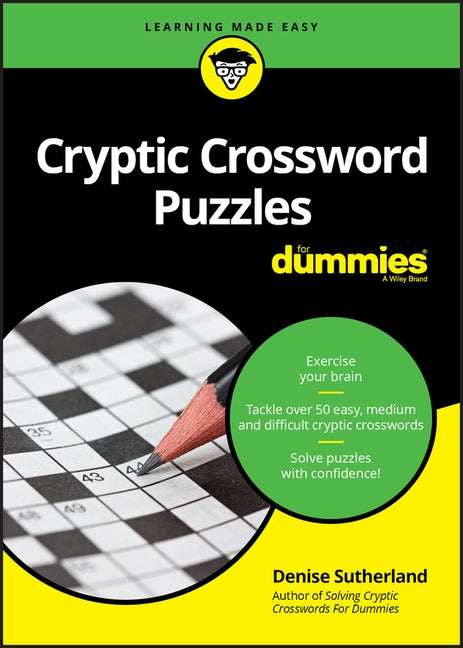 Cryptic Crossword Puzzles for Dummies For Dummies