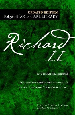 Paperback edition of The Tragedy of Richard II by Simon & Schuster, showing the book cover with classic design elements.