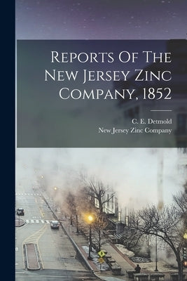 Reports Of The New Jersey Zinc Company, 1852 Paperback Legare Street Press
