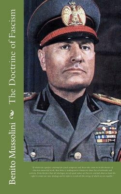 The Doctrine of Fascism Paperback Fpd Books