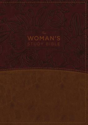 The NKJV, Woman's Study Bible, Fully Revised, Imitation Leather, Brown/Burgundy, Full-Color: Receiving God's Truth for Balance, Hope, and Transformati Thomas Nelson