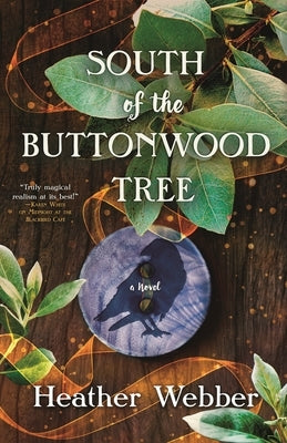 Paperback copy of South of the Buttonwood Tree by Forge, featuring a cover image with artistic design and book title.