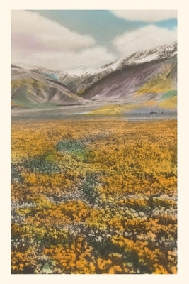 Vintage Journal California Poppies Paperback Found Image Press