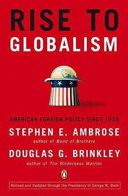 Paperback of "Rise to Globalism: American Foreign Policy Since 1938" by Penguin Books, with a plain cover and title text visible.