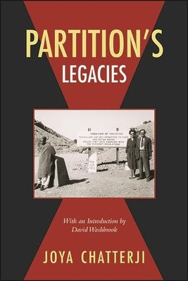 Paperback of Partition's Legacies by State University of New York Press, showing the book cover with title and author details.