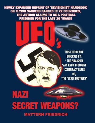 UFO'S Nazi Secret Weapons? Paperback Inner Light - Global Communications