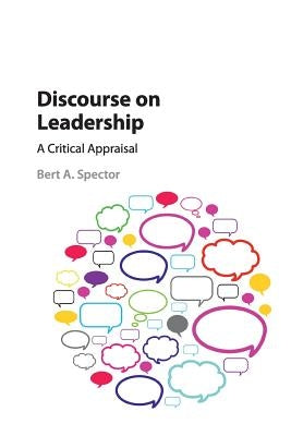 Paperback book titled "Discourse on Leadership: A Critical Appraisal" by Cambridge University Press, with a plain cover design.
