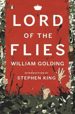 Paperback edition of Lord of the Flies by Penguin Books, showing the book cover with dark and eerie artwork.
