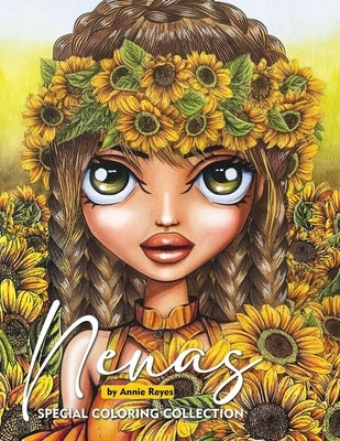 Nenas. Special Coloring Collection. Coloring Book for Relaxation Paperback Hivedeco