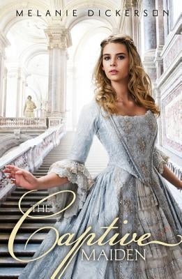 Paperback copy of "The Captive Maiden" novel by Zondervan, featuring the book cover with fantasy artwork.