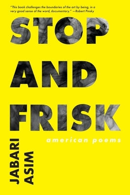 Stop and Frisk: American Poems Paperback Bloomsday Literary