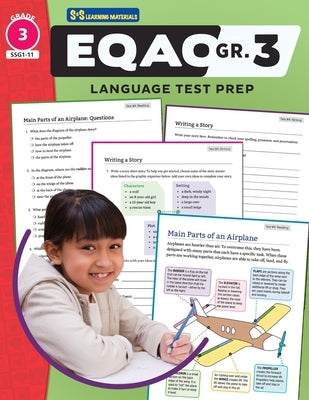 EQAO Grade 3 Language Test Prep Guide Paperback On the Mark Press