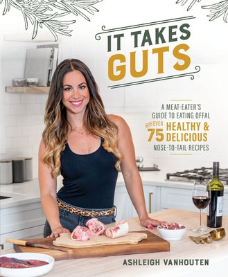 It Takes Guts book by Victory Belt Publishing showing the cover with bold title and author details in a close-up shot.