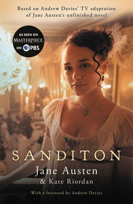 Sanditon paperback book by Grand Central Publishing featuring a cover with a scenic seaside illustration.
