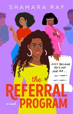 Paperback copy of "The Referral Program" by Strebor Books, showing the front cover with title and author details.