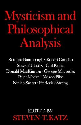 Mysticism and Philosophical Analysis Paperback Oxford University Press, USA