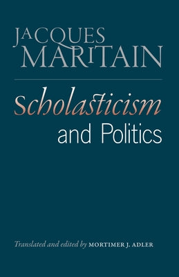 Scholasticism and Politics Paperback Liberty Fund
