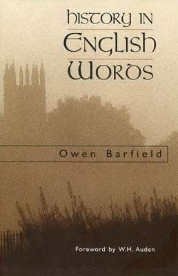 History in English Words Paperback Lindisfarne Books