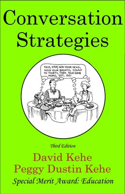 Photo of the book "Conversation Strategies" by Pro Lingua Learning, showing the cover with vibrant colors and educational graphics.