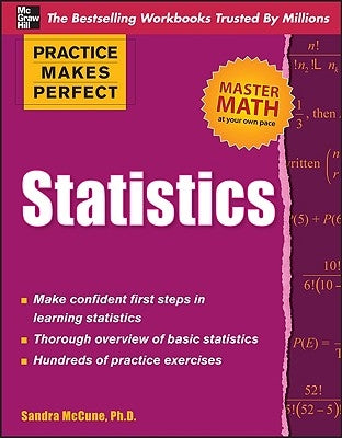 Practice Makes Perfect Statistics Paperback McGraw-Hill Companies
