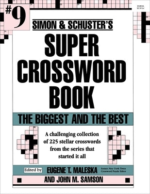Simon & Schuster's Super Crossword Book Paperback Gallery Books