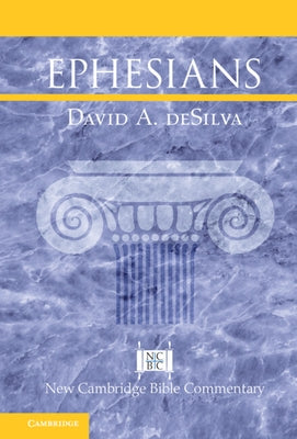Paperback Ephesians book by Cambridge University Press with a cover featuring biblical artwork and text.