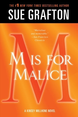 M Is for Malice: A Kinsey Millhone Novel Paperback St. Martins Press-3PL