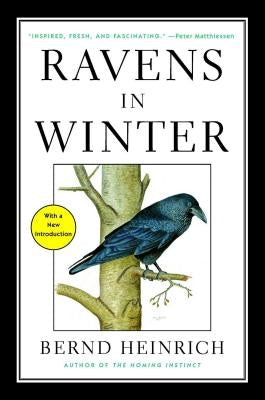 Cover image of the paperback book "Ravens in Winter" by Simon & Schuster featuring a winter scene with ravens.
