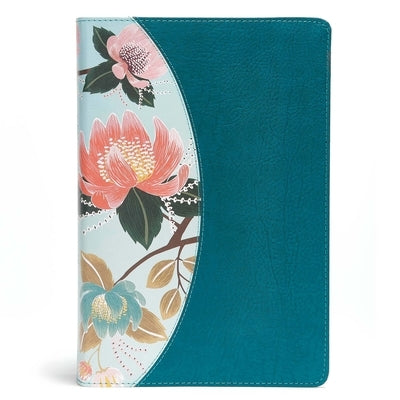 The CSB Study Bible for Women, Teal/Sage Leathertouch, Indexed Bible Holman Bibles