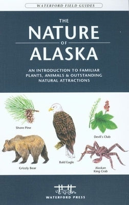 Paperback book titled "The Nature of Arizona" by Waterford Press featuring colorful illustrations of local plants, animals, and natural attractions.