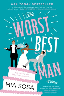 Paperback of The Worst Best Man by Avon Books, showing the book cover with colorful design and title text.