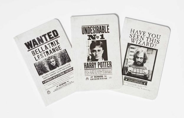 Harry Potter: Wanted Posters Pocket Notebook Collection (Set of 3) Insights