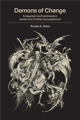 Paperback book titled "Demons of Change" by State University of New York Press, featuring a dark, symbolic cover design.