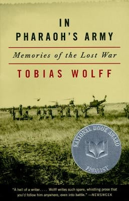 Paperback copy of "In Pharaoh's Army: Memories of the Lost War" by Vintage, featuring a cover with historical imagery.