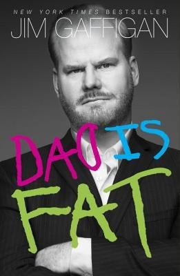 Cover of the book "Dad Is Fat" by Crown Publishing Group, featuring a humorous illustration of a dad with children.