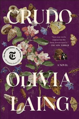 Cover image of "Crudo" novel by W. W. Norton & Company featuring a textured abstract background and bold typography.