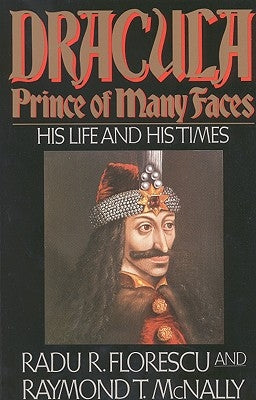 Paperback of "Dracula, Prince of Many Faces" by Back Bay Books, showing the book cover with dark Gothic design.