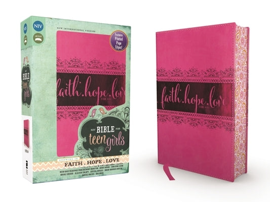 Bible for Teen Girls-NIV: Growing in Faith, Hope, and Love Bible Zondervan
