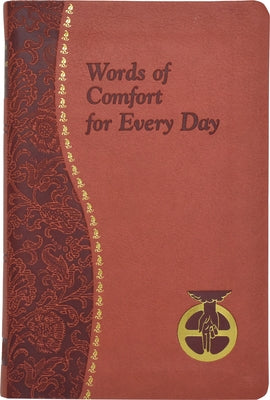 Cover of Catholic Book Publishing's "Words of Comfort for Every Day: I Love You Lord" with Bible verses and prayer quotes.